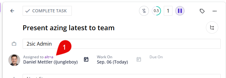 Improved Assign / Send v25.11